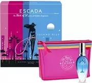 Escada Island Kiss Poklon set, Toaletna voda 30ml + kozmetička torbica
