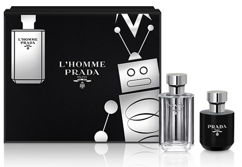 Prada L´Homme Poklon set, Toaletna voda 50ml + krema za tuširanje 100ml