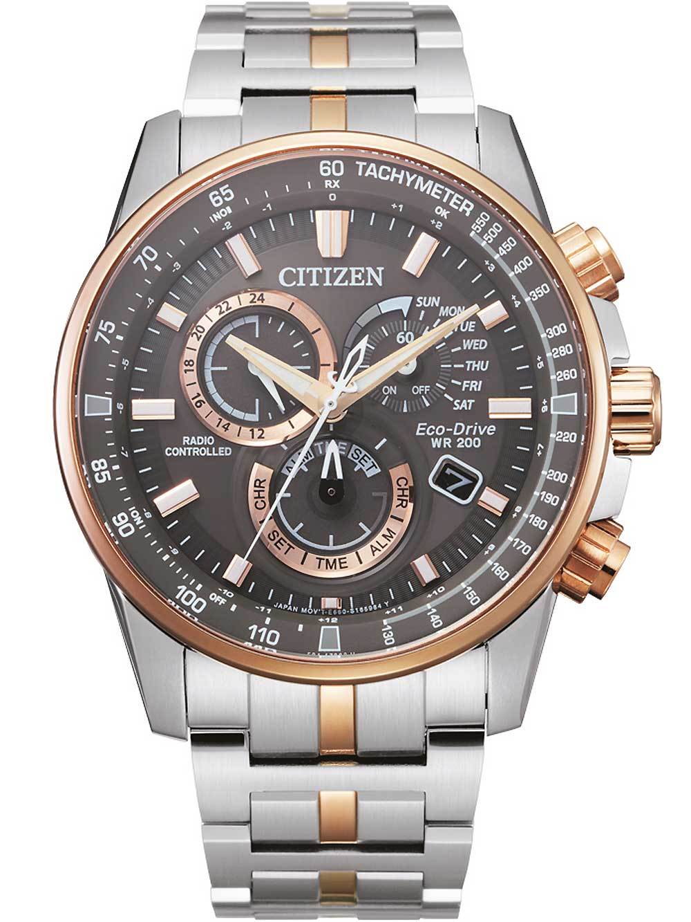 Citizen CB5886-58H Eco-Drive radio-controlled chrono 43mm 20ATM