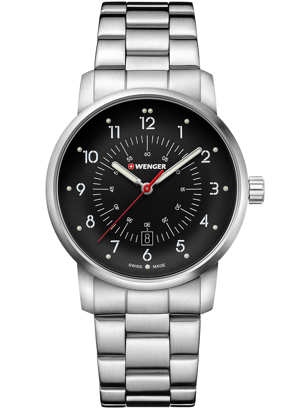 Wenger 01.1641.116 Avenue men`s 42mm 10ATM