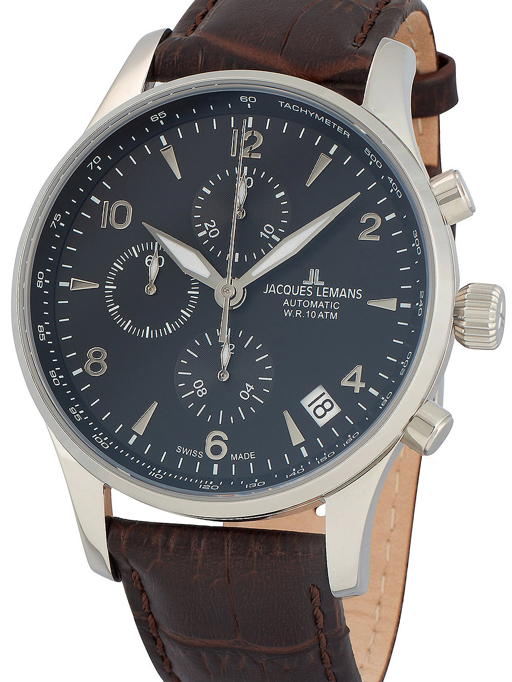 Jacques Lemans 1-1935A London automatic chronograph 44mm 10ATM