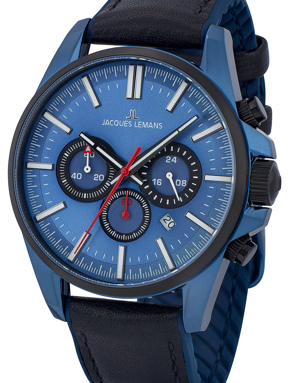 Jacques Lemans 1-2119C Liverpool chronograph 44mm 10ATM