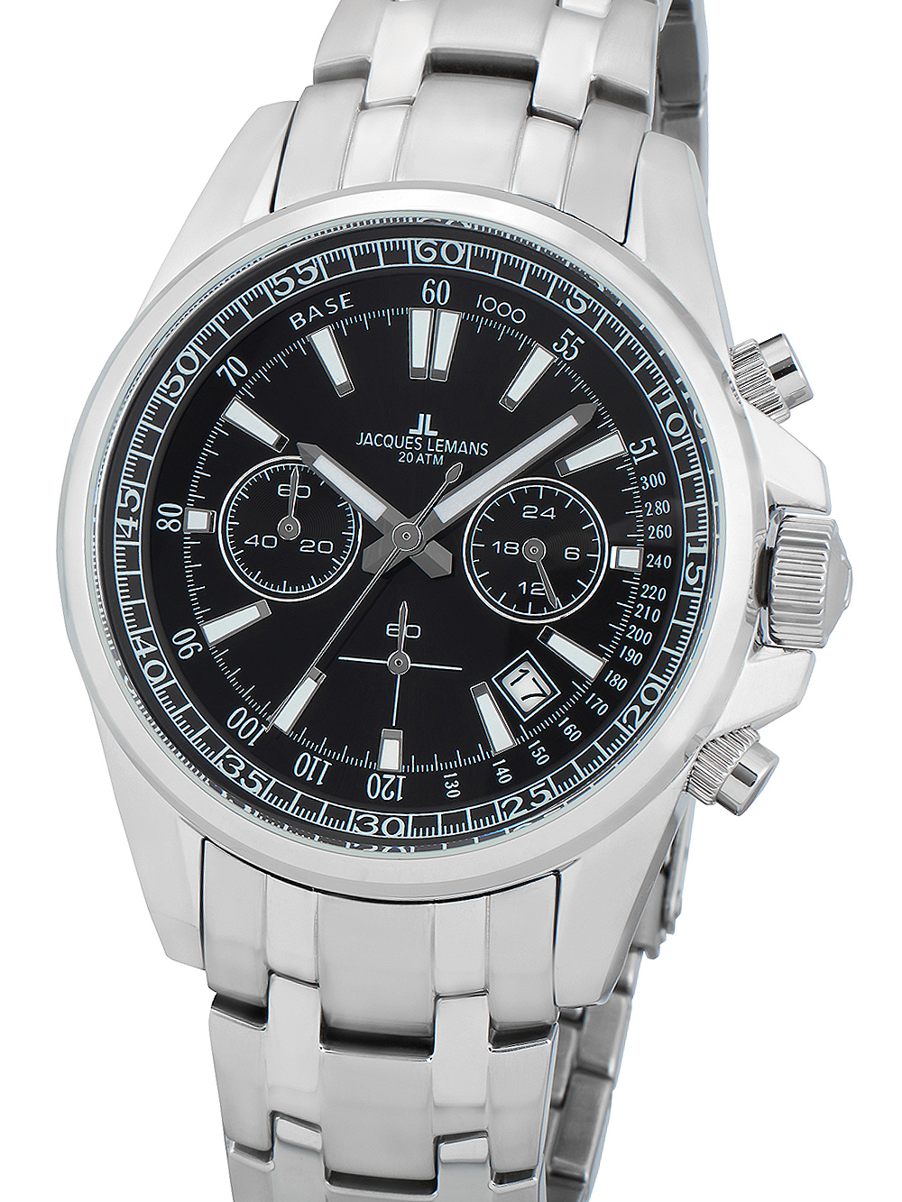 Jacques Lemans 1-2117I Liverpool chronograph 44mm 20ATM