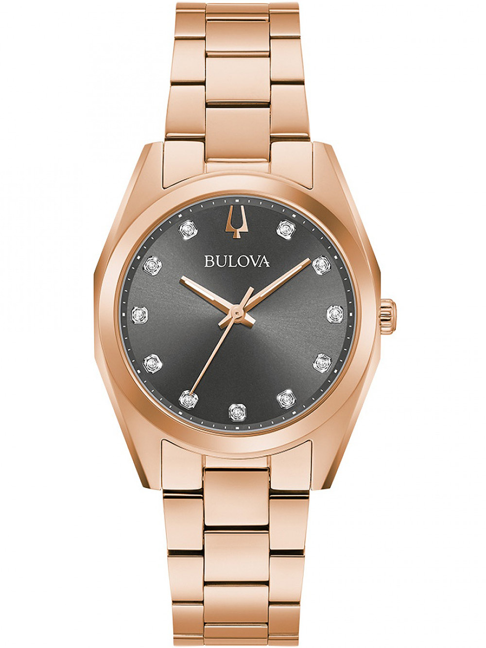 Bulova 97P156 Surveyor Diamond Ladies 31mm 3ATM