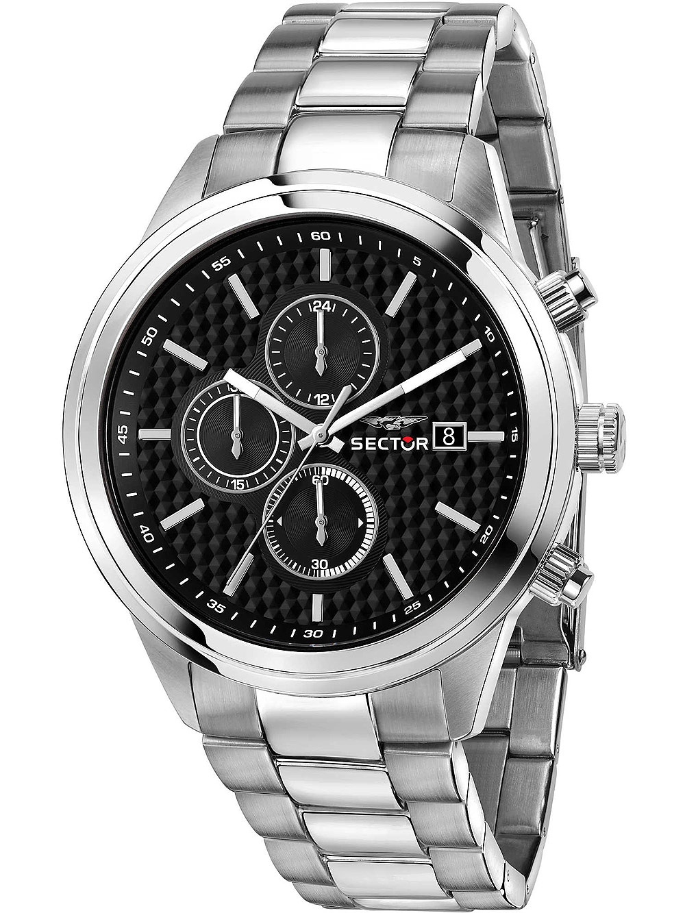 Sector R3273740002 series 670 Chronograph Mens Watch 45mm 5ATM