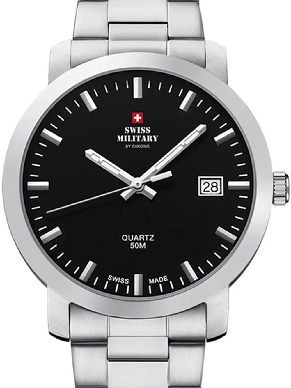 Swiss Military SM34083.01 Mens Watch 40mm 5ATM