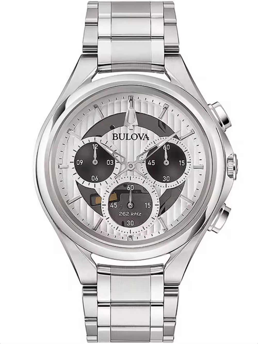 Bulova 96A301 Mens Watch Chronograph 45mm 3ATM