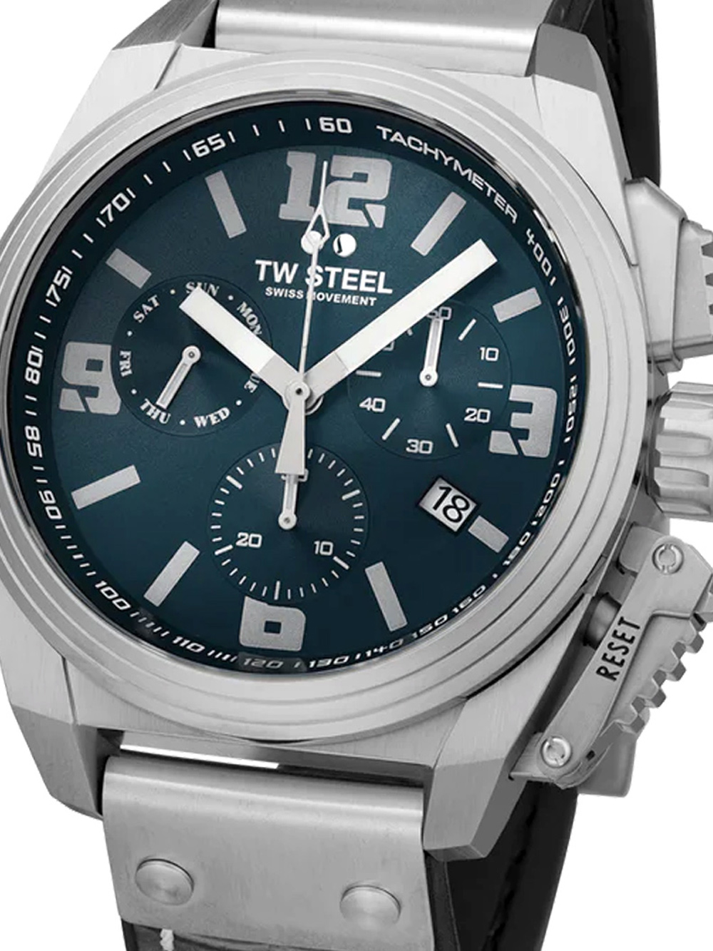 TW-Steel TW1114 Canteen Mens Chronograph 46mm 10ATM