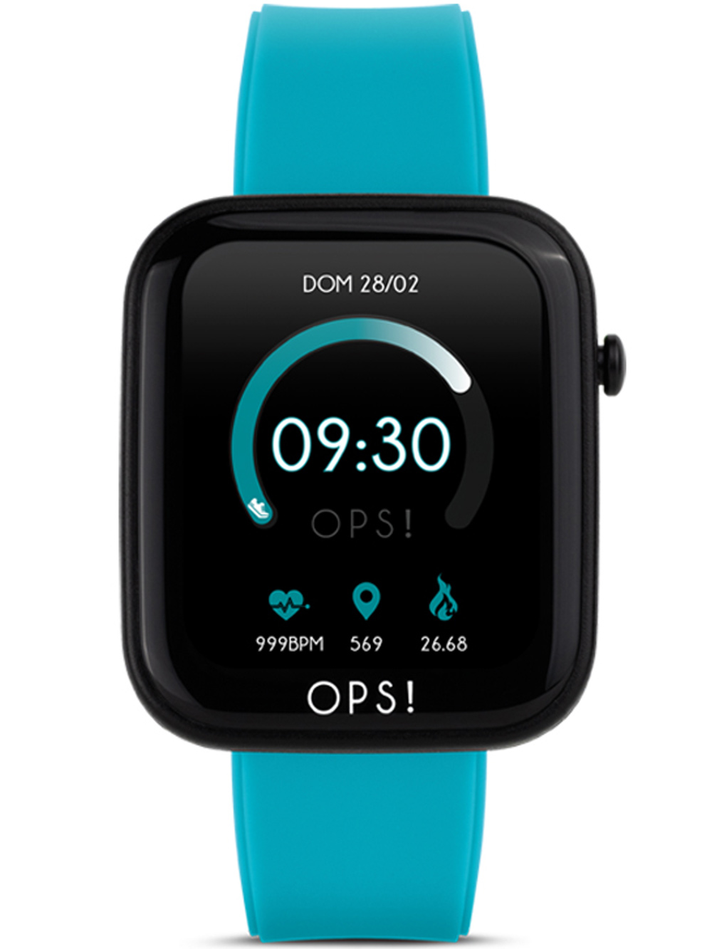 OPS!SMART OPSSW-05 Active Smartwatch Unisex 38mm