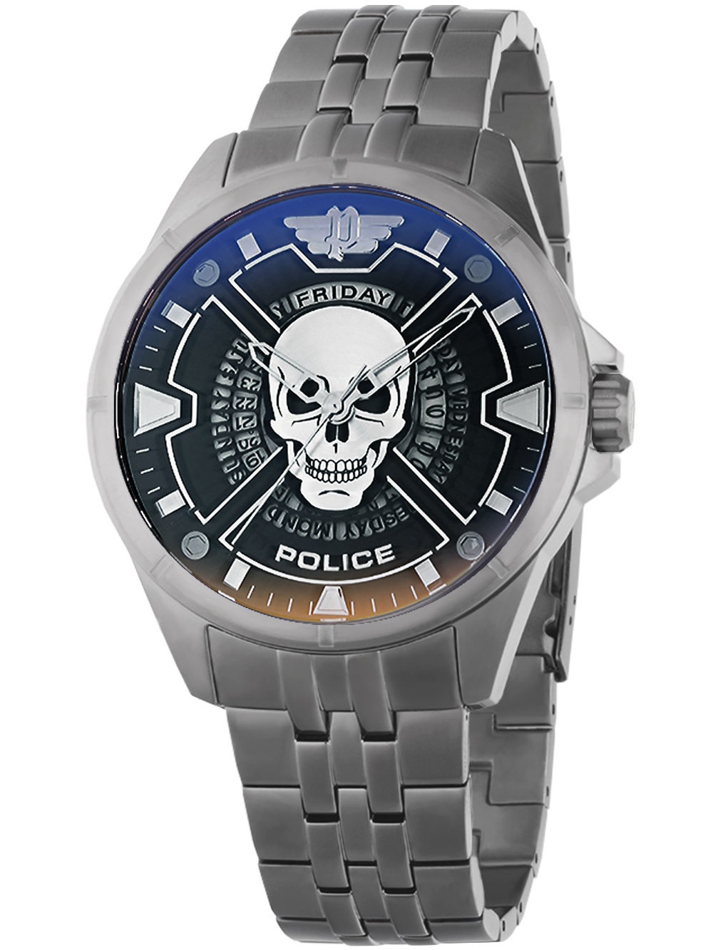 Police PEWJH0005404 Malawi Mens Watch 45mm 3ATM