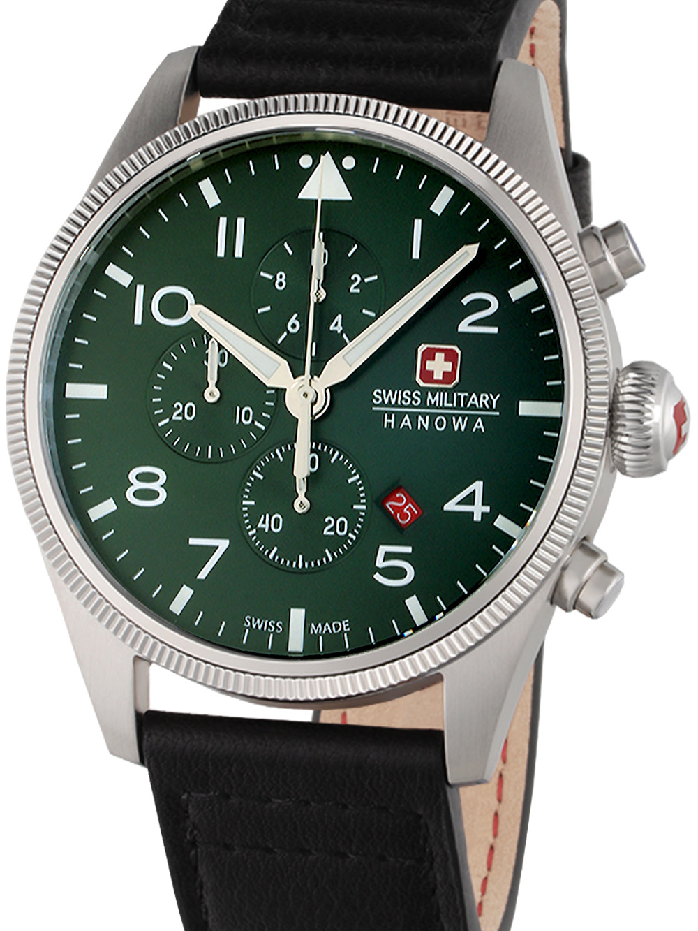 Swiss Military Hanowa SMWGC0000405 Thunderbolt Chronograph Mens Watch 43mm 10ATM