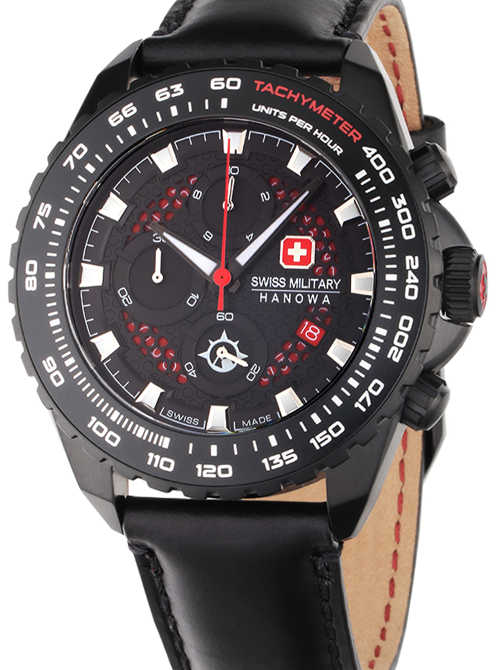 Swiss Military Hanowa SMWGC2102230 Iguana Chronograph Mens Watch 44mm 10ATM