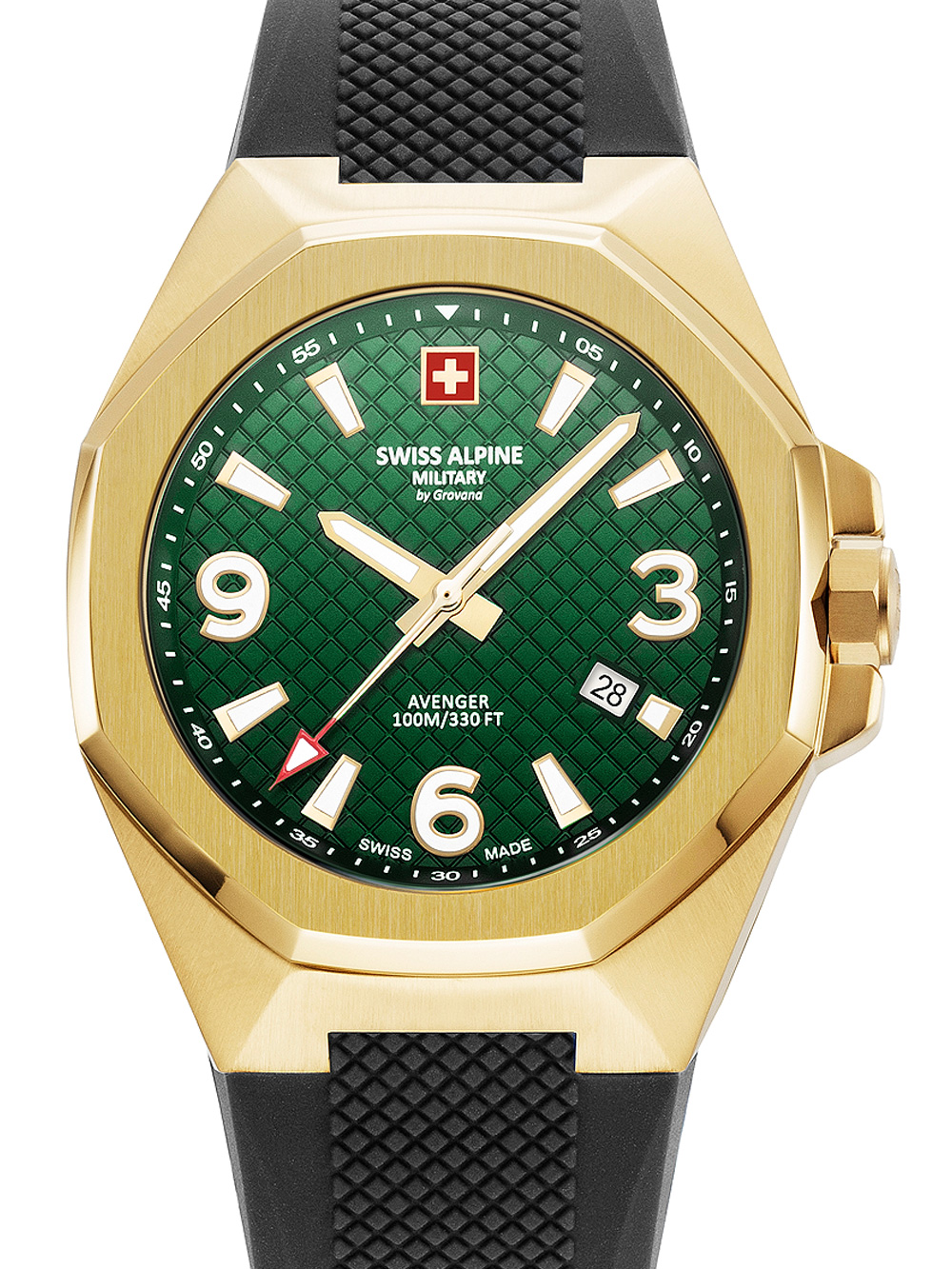 Swiss Alpine Military 7005.1814 Typhoon Mens Watch 42mm 10ATM