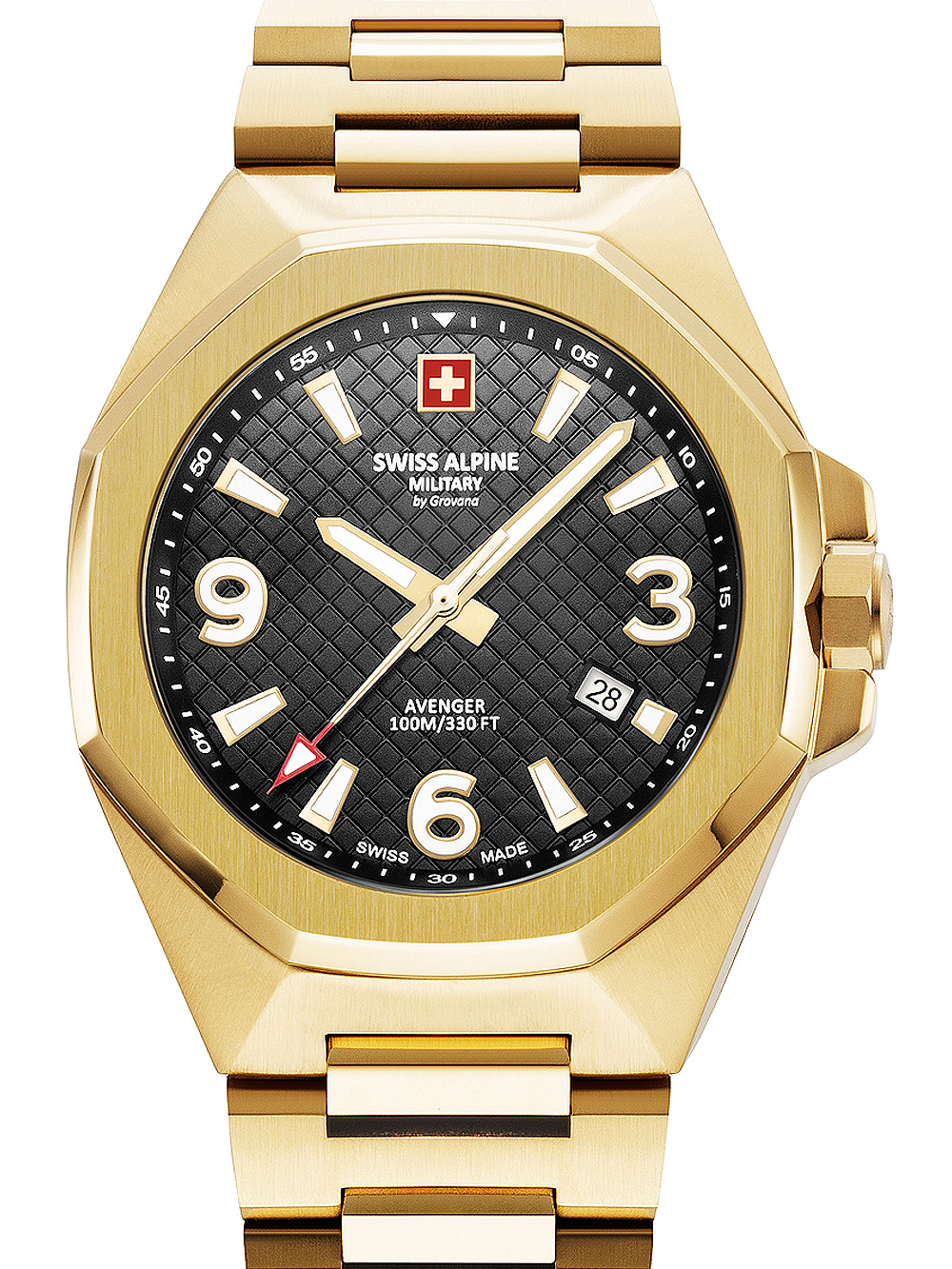 Swiss Alpine Military 7005.1117 Typhoon Mens Watch 42mm 10ATM