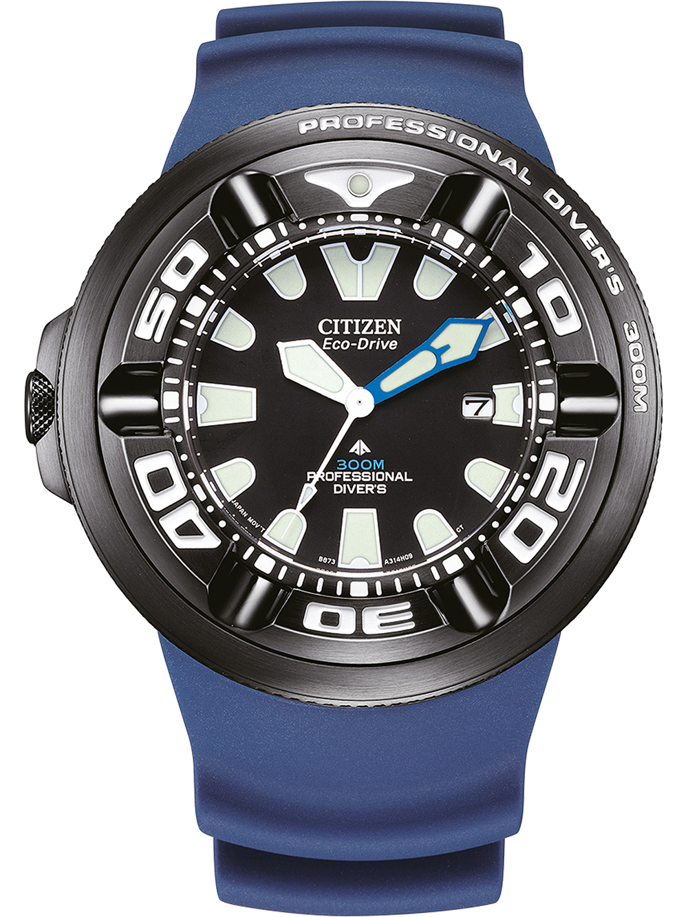 Citizen BJ8055-04E Mens Watch Eco-Drive Professional Diver 48mm 30ATM