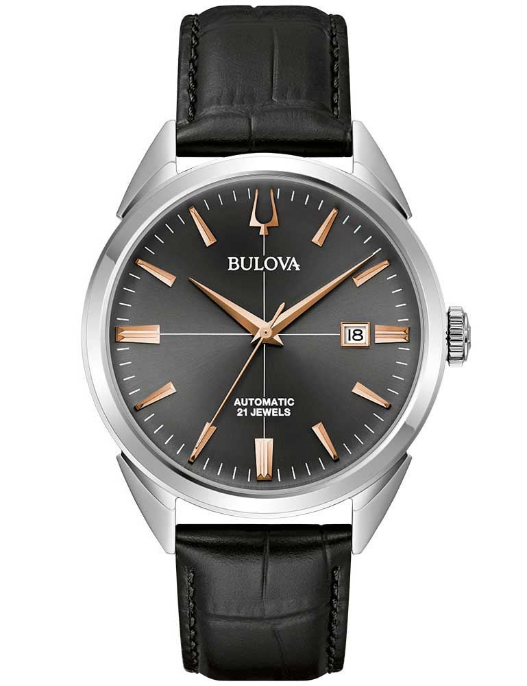 Bulova 96B422 Mens Watch Sutton Automatic 41,5mm 3ATM