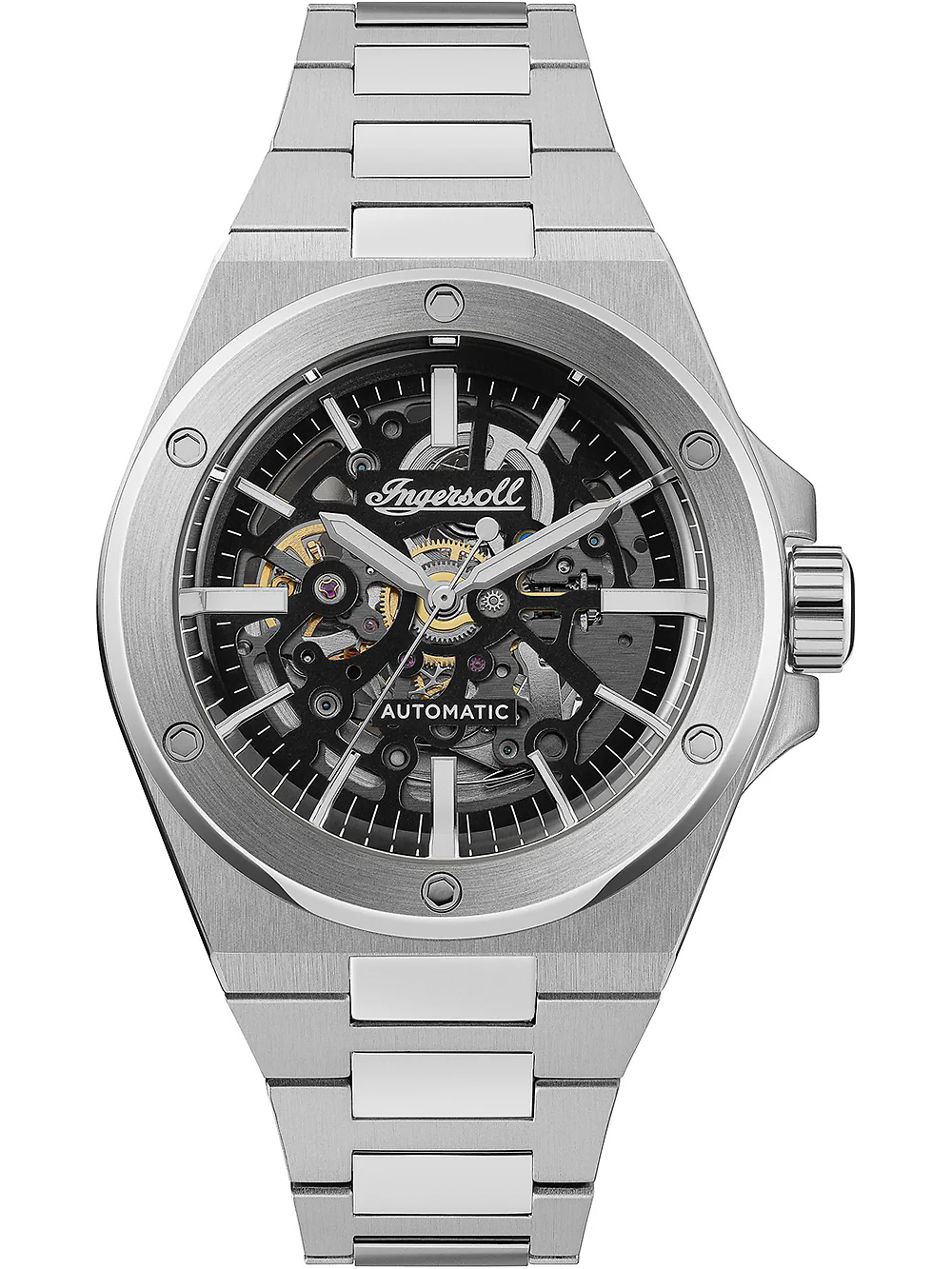 Ingersoll I15002 Mens Watch Baller Automatic 43mm 5ATM