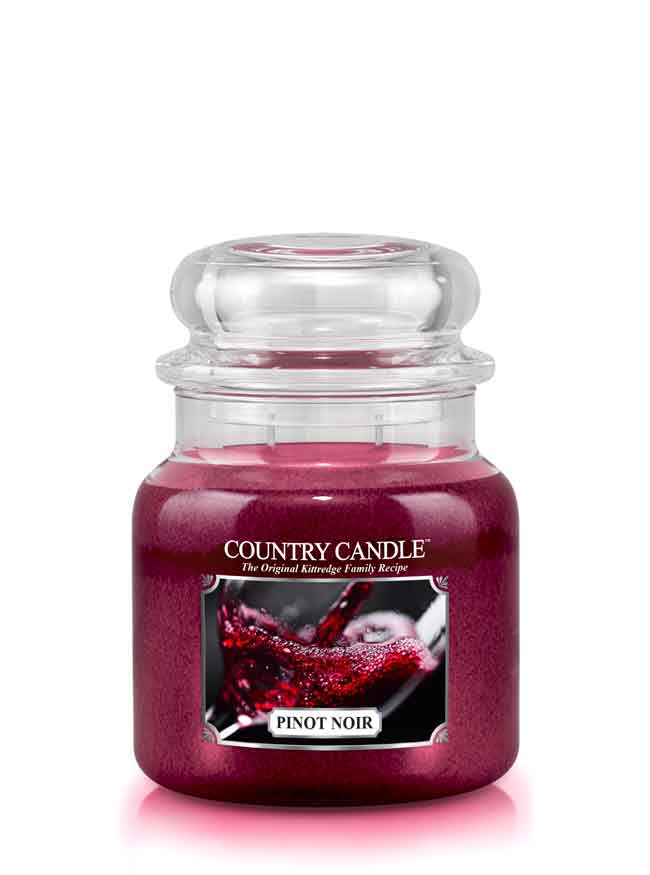 Country Candle Pinot Noir mirisna svijeća srednja 2 fitilja (453 g)