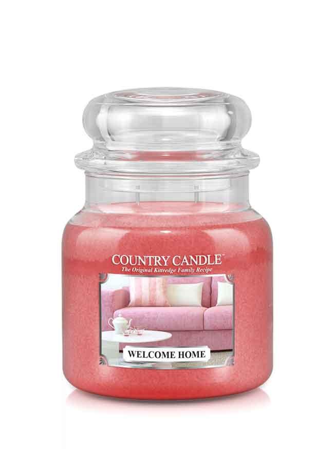 Country Candle Welcome Home mirisna svijeća srednja 2 fitilja (453 g)