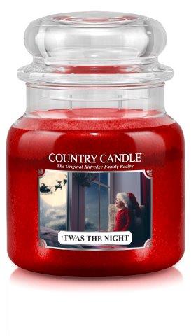 Country Candle 'Twas the Night mirisna svijeća srednja 2 fitilja (453 g)