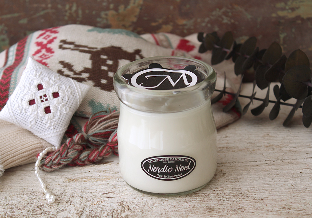 MILKHOUSE CANDLE Nordic Noel mirisna svijeća CREAM JAR (142 g)