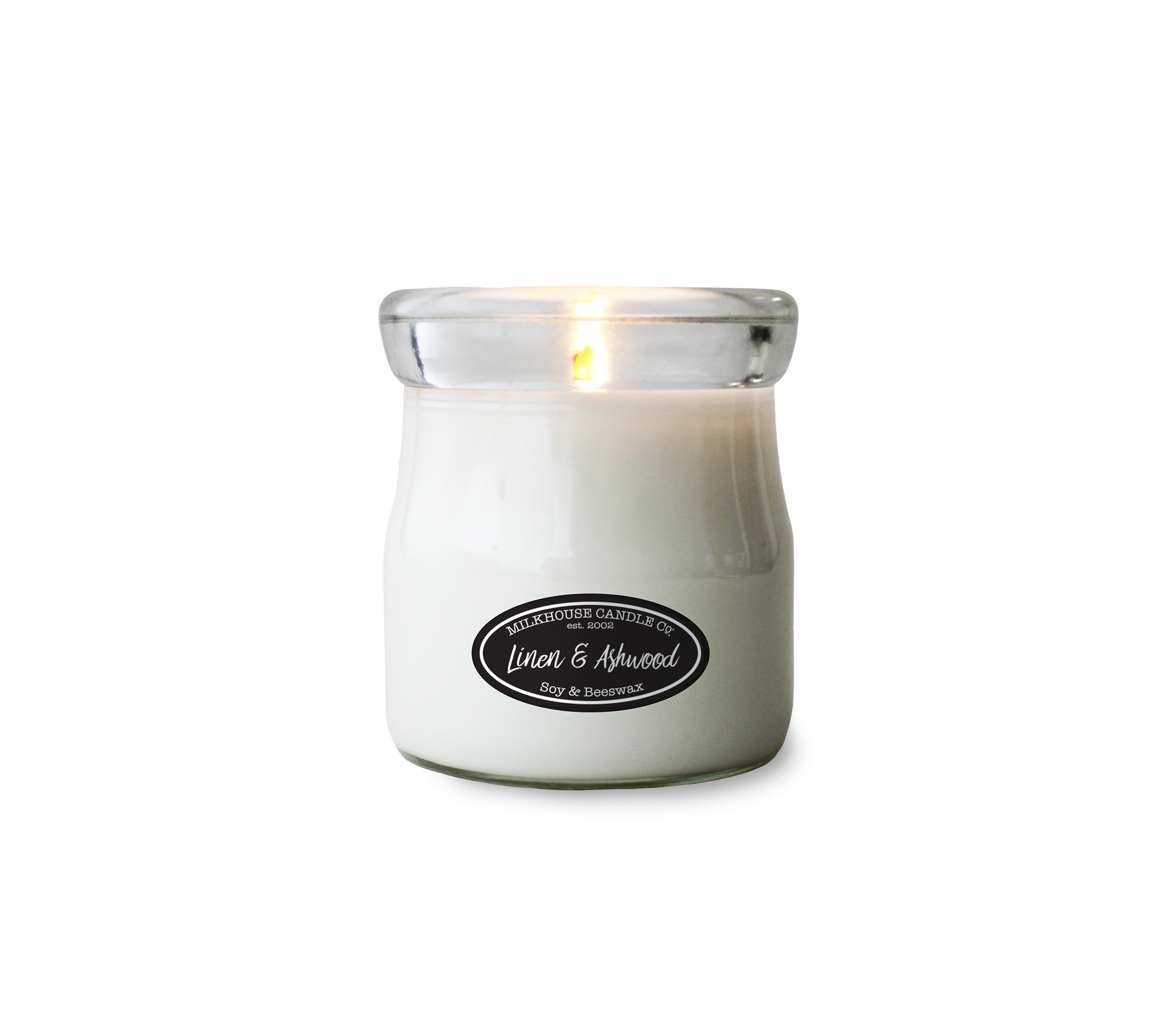 MILKHOUSE CANDLE Linen & Ashwood mirisna svijeća CREAM JAR (142 g)