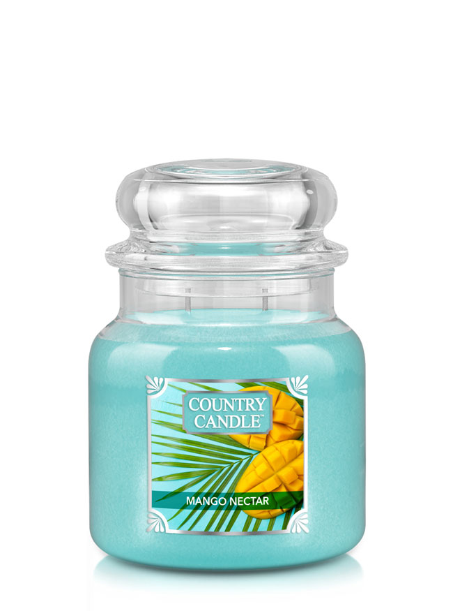 Country Candle Mango Nectar mirisna svijeća srednja 2 fitilja (453 g)