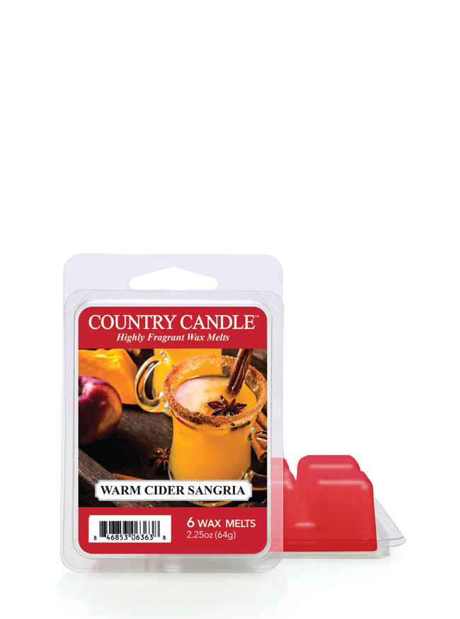 Country Candle Warm Cider Sangria mirisni vosak (64 g)