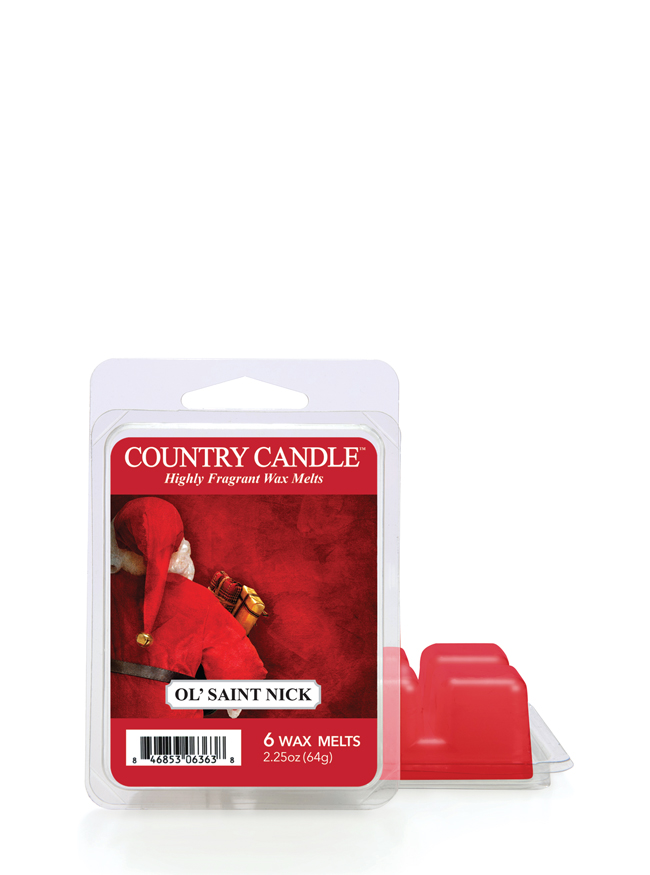 Country Candle Ol' Saint Nick mirisni vosak (64 g)