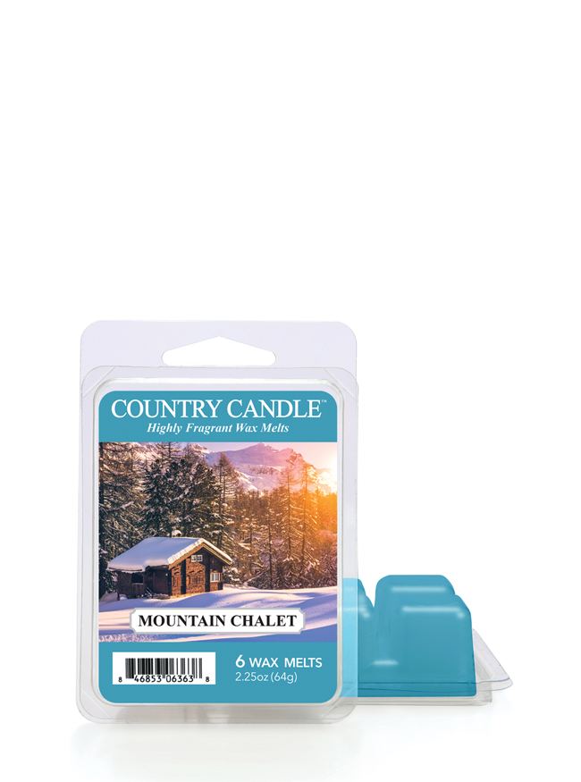 Mirisni vosak Country Candle Mountain Chalet (64 g)