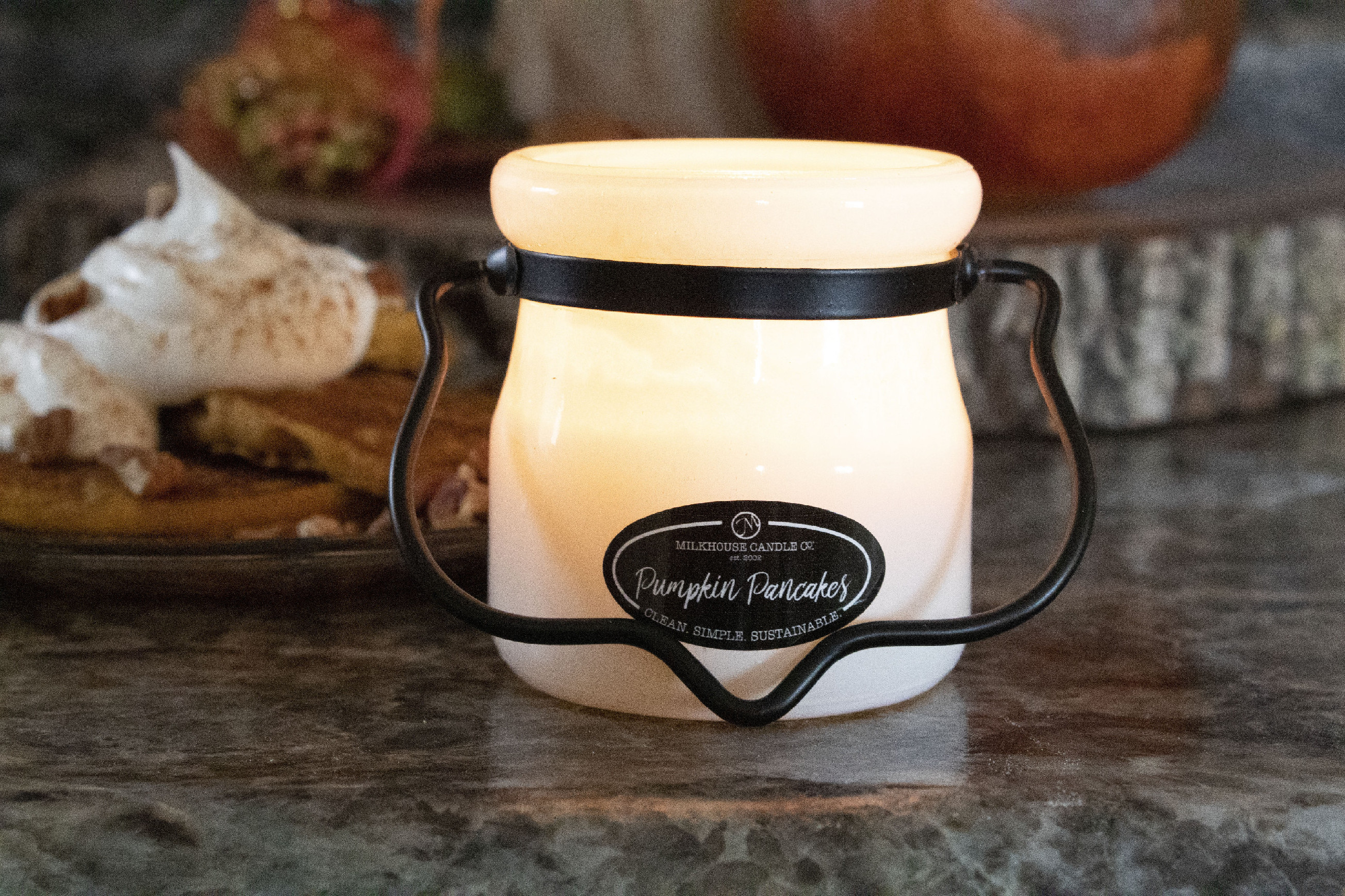 MILKHOUSE CANDLE Pumpkin Palačinke mirisna svijeća CREAM JAR (142 g)