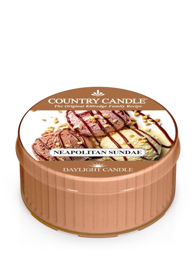 Mirisna svijeća Country Candle Napolitan Sundae (42 g)