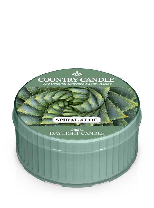 Mirisna svijeća Country Candle Spiral Aloe (42 g)