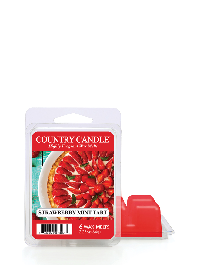 Country Candle Strawberry Mint Tart mirisni vosak (64 g)