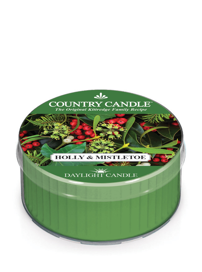 Mirisna svijeća Country Candle Holly & Mistletoe (42g)