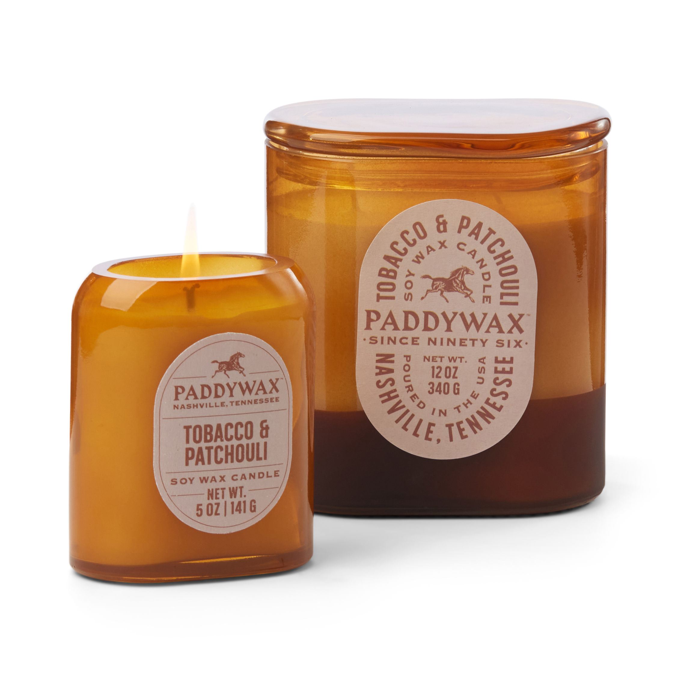 Paddywax Vista Tobacco & Patchouli mirisna svijeća 5 oz/142g