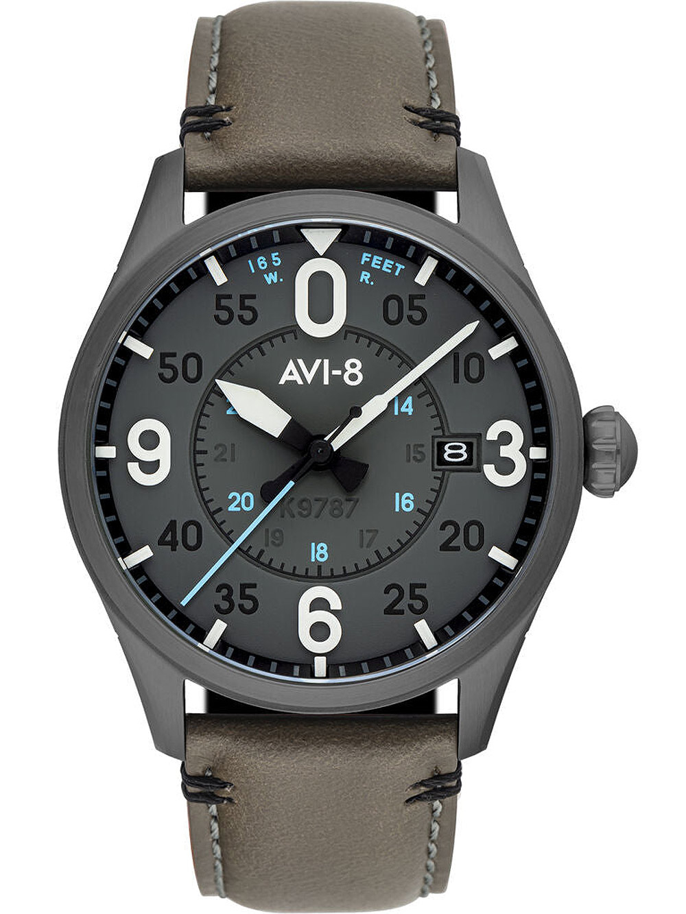 AVI-8 AV-4090-04 Spitfire Automatic 42mm 5ATM