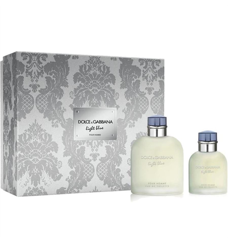 Dolce & Gabbana Light Blue pour Homme Poklon set, Toaletna voda 125ml + Toaletna voda 40ml