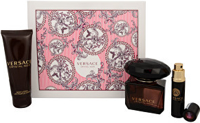 Versace Crystal Noir Poklon set, Toaletna voda 90ml + mlijeko za tijelo 100ml + Toaletna voda 10ml